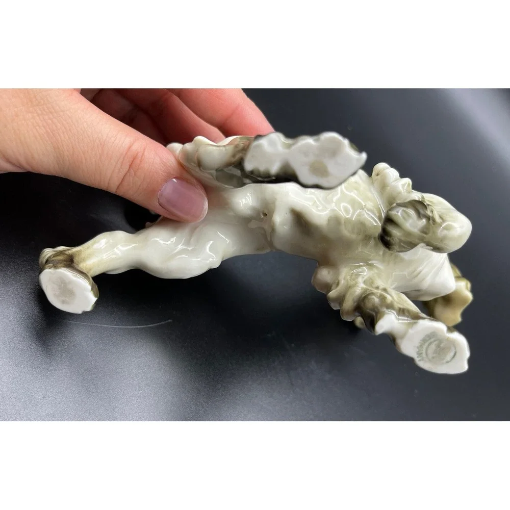 Vintage Hutschenreuther Springer Spaniel Dog Figurine 4
